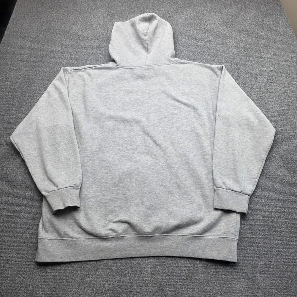Billabong Hoodie Men XL Gray Spellout Logo Pullover Sweatshirt Y2K Skate Surf - Picture 6 of 6